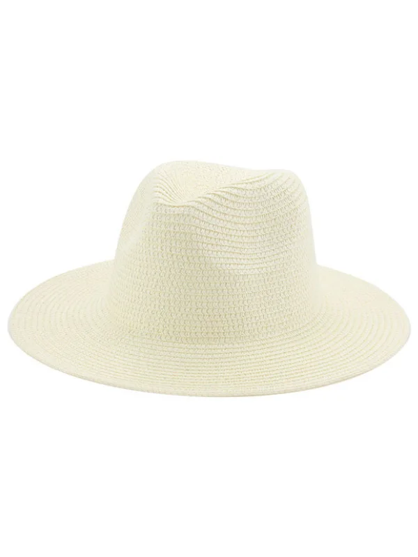 Not Your Basic Off White Sun Hat