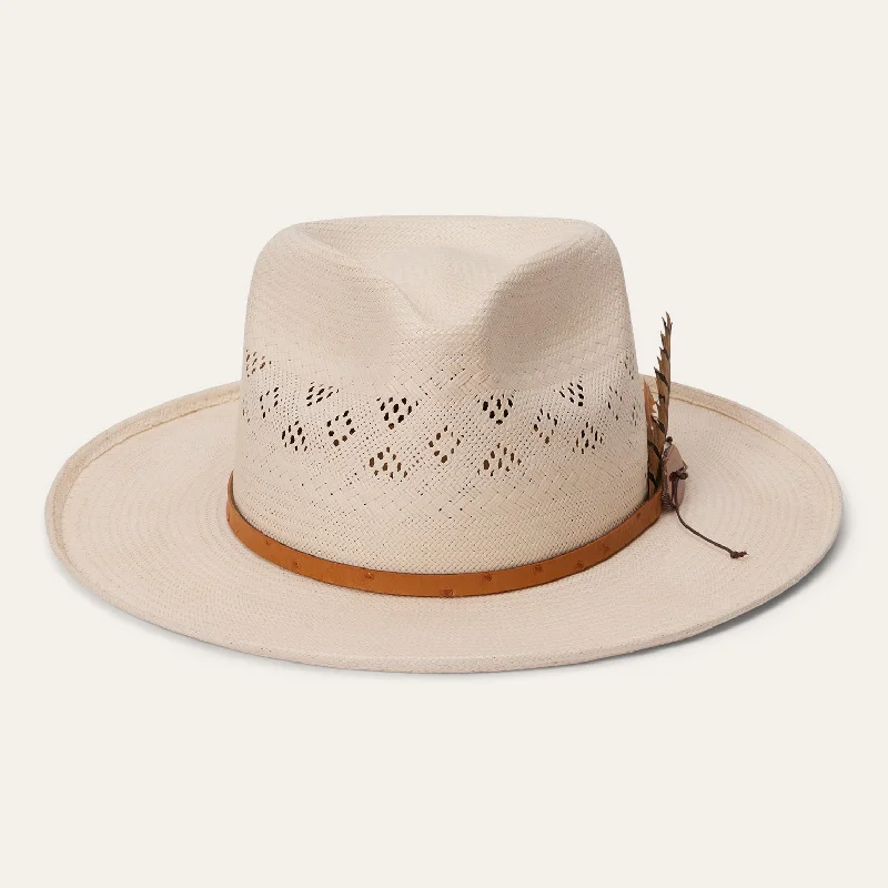 Andromeda Vented Straw Fedora