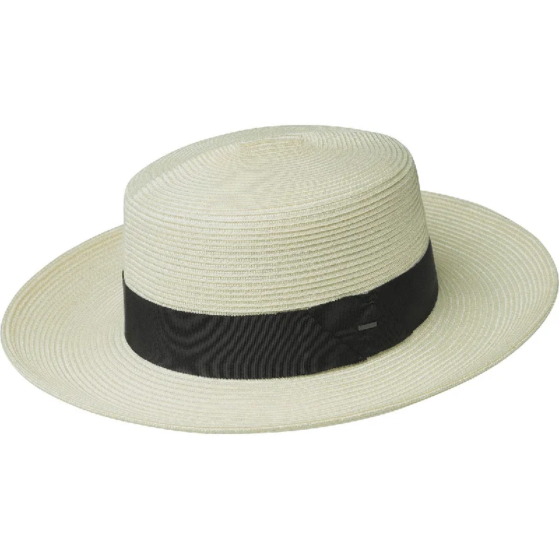 Bailey Tim Optimo Crown Wide Brim Straw Pork Pie