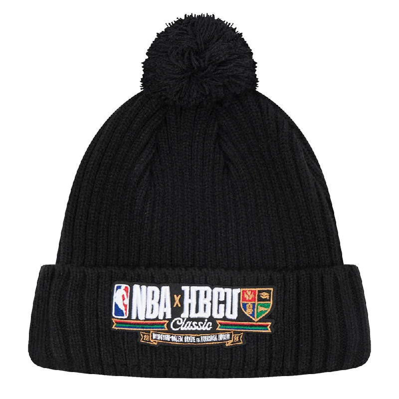 HBCU X NBA ALL STAR 2024 POM BEANIE (BLACK)