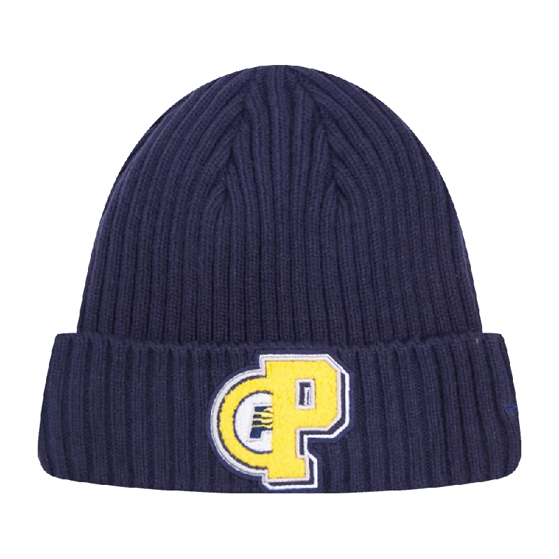 NBA INDIANA PACERS MASH UP BEANIE (MIDNIGHT NAVY)