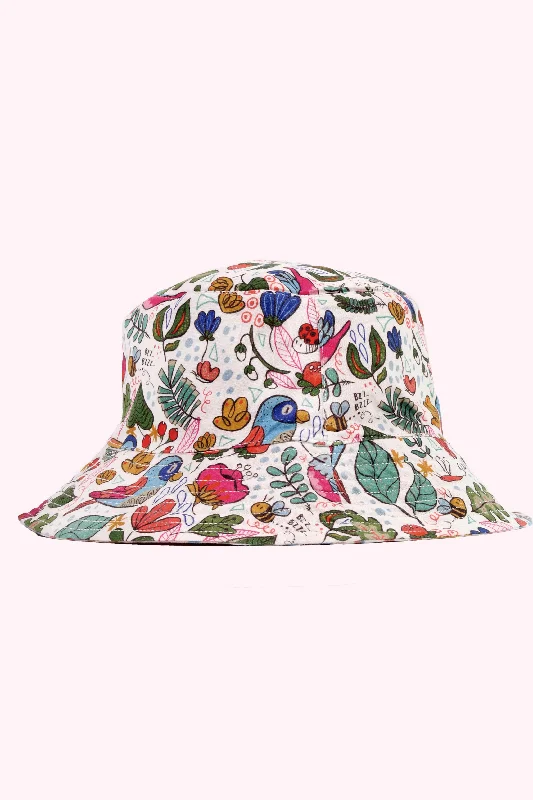 Birdie Reversible Bucket Hat