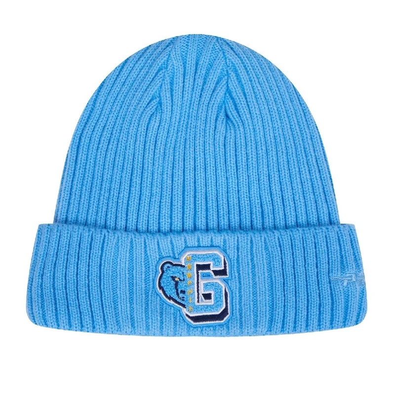 NBA MEMPHIS GRIZZLIES MASHUP UNISEX BEANIE (UNIVERSITY BLUE)