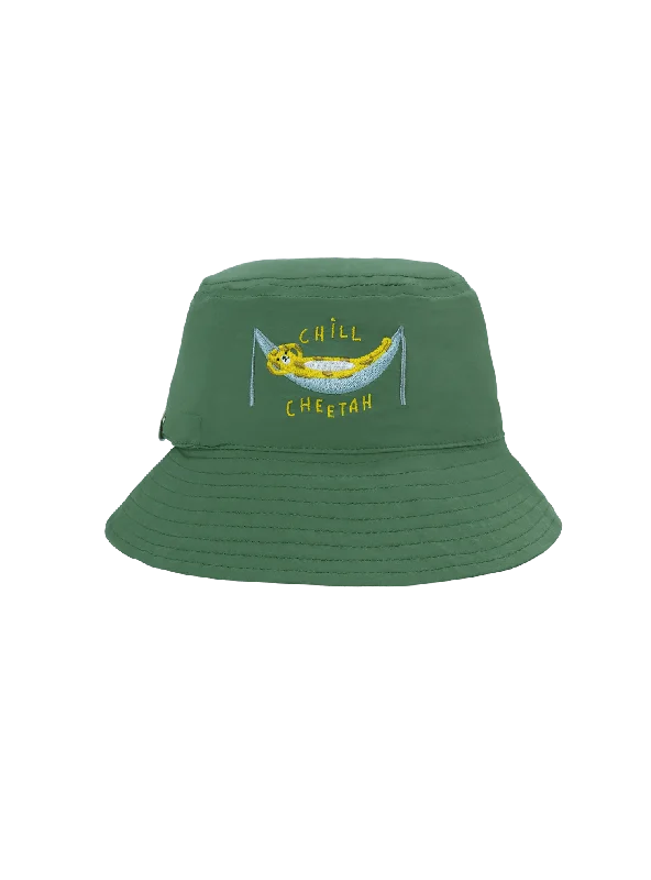 Chill Cheetah Kids Pocket Bucket Hat