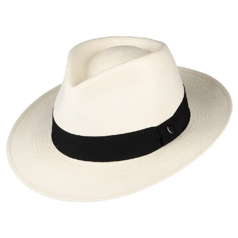 City Sport Teardrop Panama Fedora Hat - Bleach