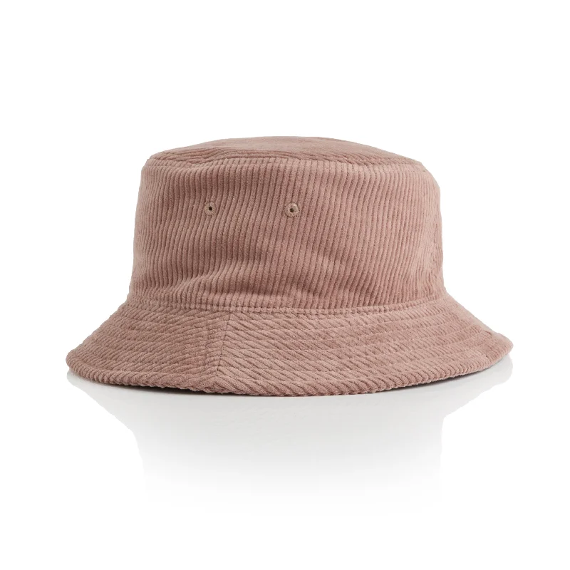 Corduroy Bucket Hat -Hazy Pink