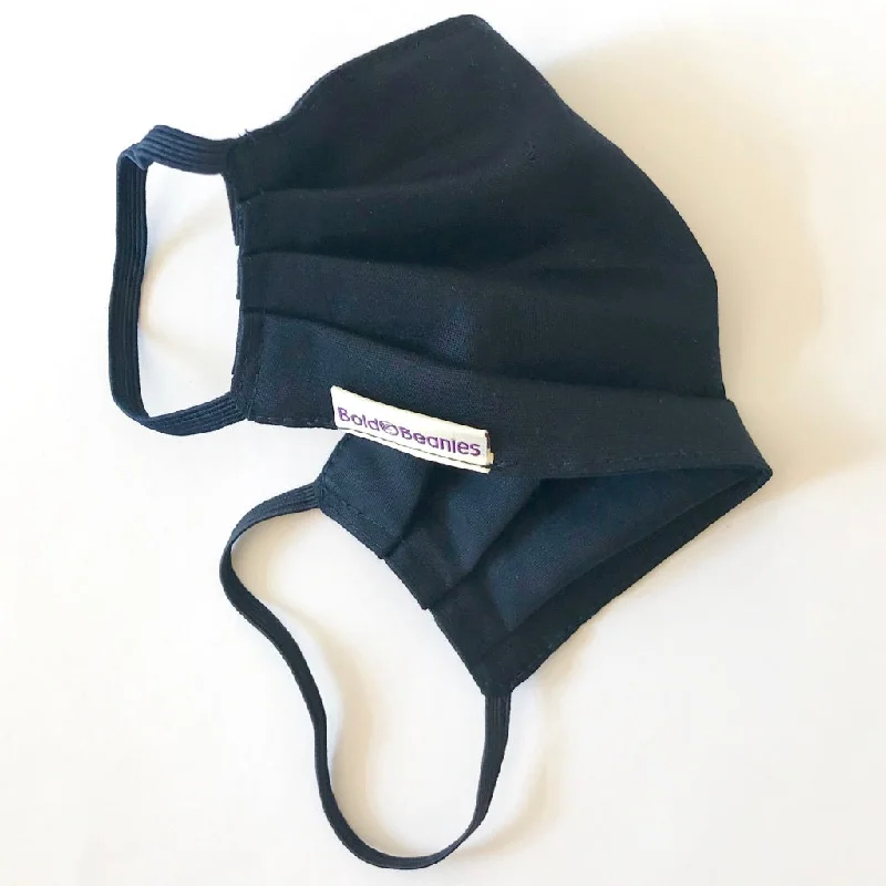 Eco Cotton Surgical Face Mask Plain Navy