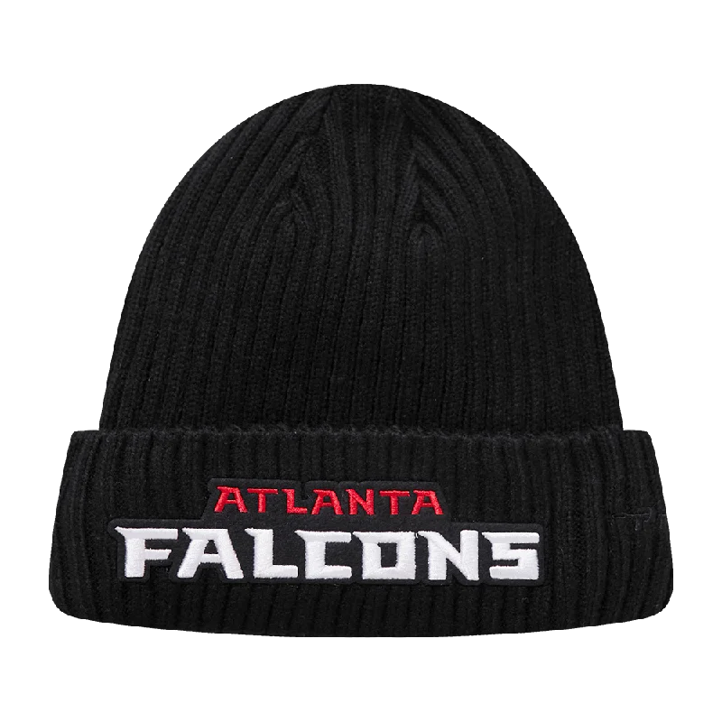 NFL ATLANTA FALCONS CLASSIC CORE UNISEX BEANIE (BLACK)