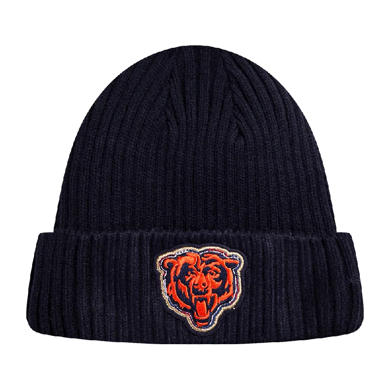 NFL CHICAGO BEARS PRO PREP KNIT BEANIE (MIDNIGHT NAVY)