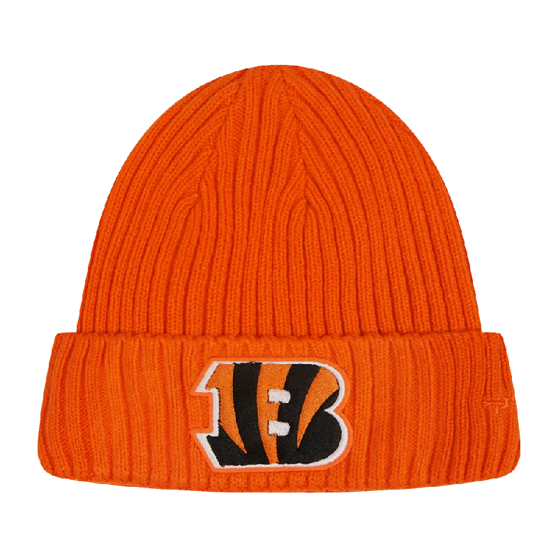 NFL CINCINNATI BENGALS CLASSIC CORE UNISEX BEANIE (ORANGE)