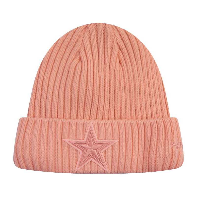 NFL DALLAS COWBOYS NEUTRAL BEANIE (GUAVA)