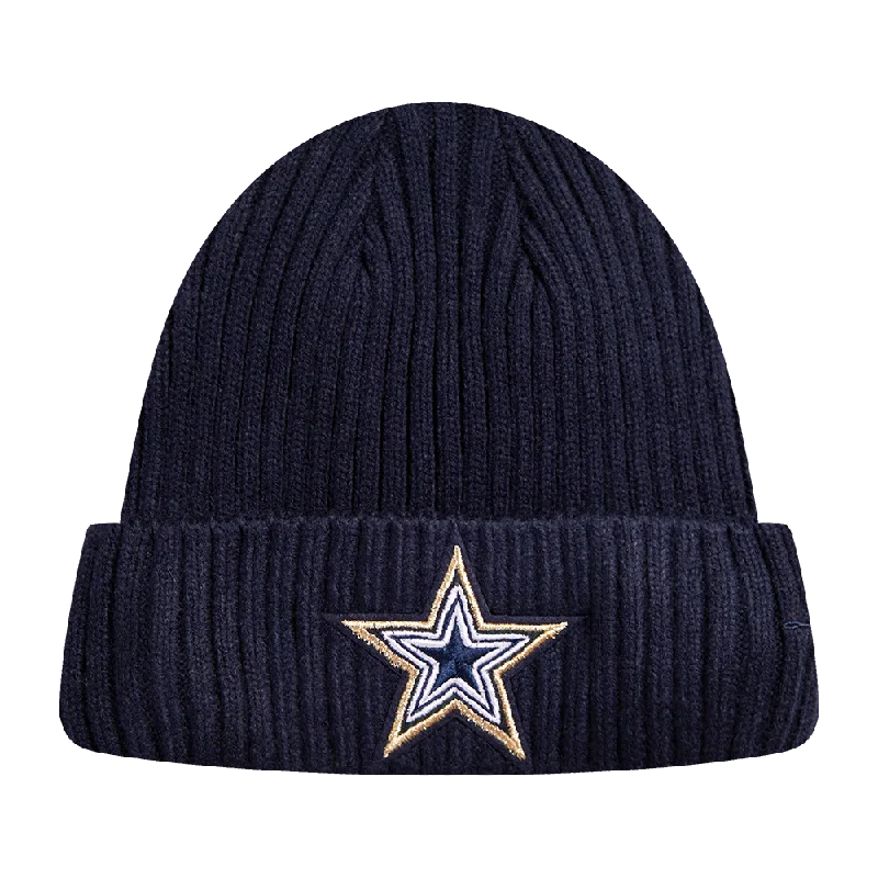 NFL DALLAS COWBOYS PRO PREP KNIT BEANIE (MIDNIGHT NAVY)