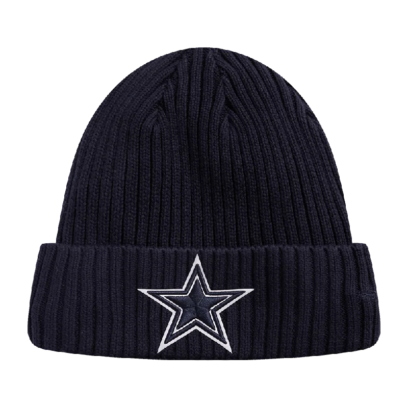 NFL DALLAS COWBOYS KNIT BOX SET BEANIE (MIDNIGHT NAVY)