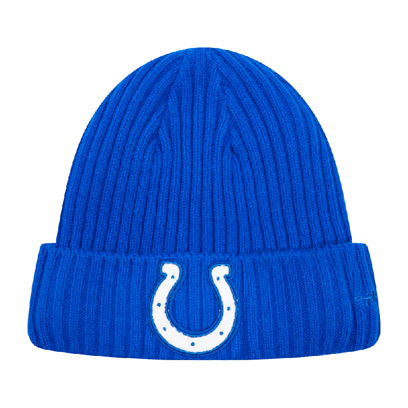 NFL INDIANAPOLIS COLTS MASH UP BEANIE (ROYAL BLUE)