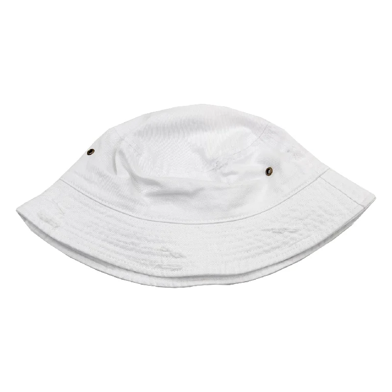 Fisherman Hat / Bucket Hat (White)