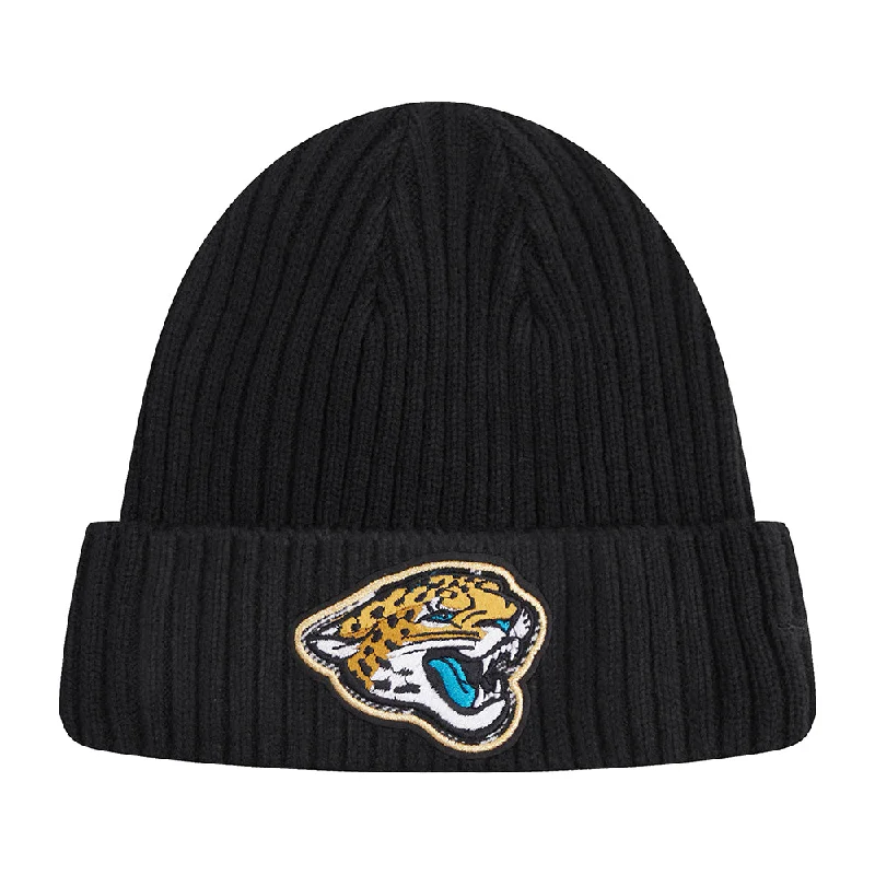 NFL JACKSONVILLE JAGUARS PRO PREP KNIT BEANIE (BLACK)