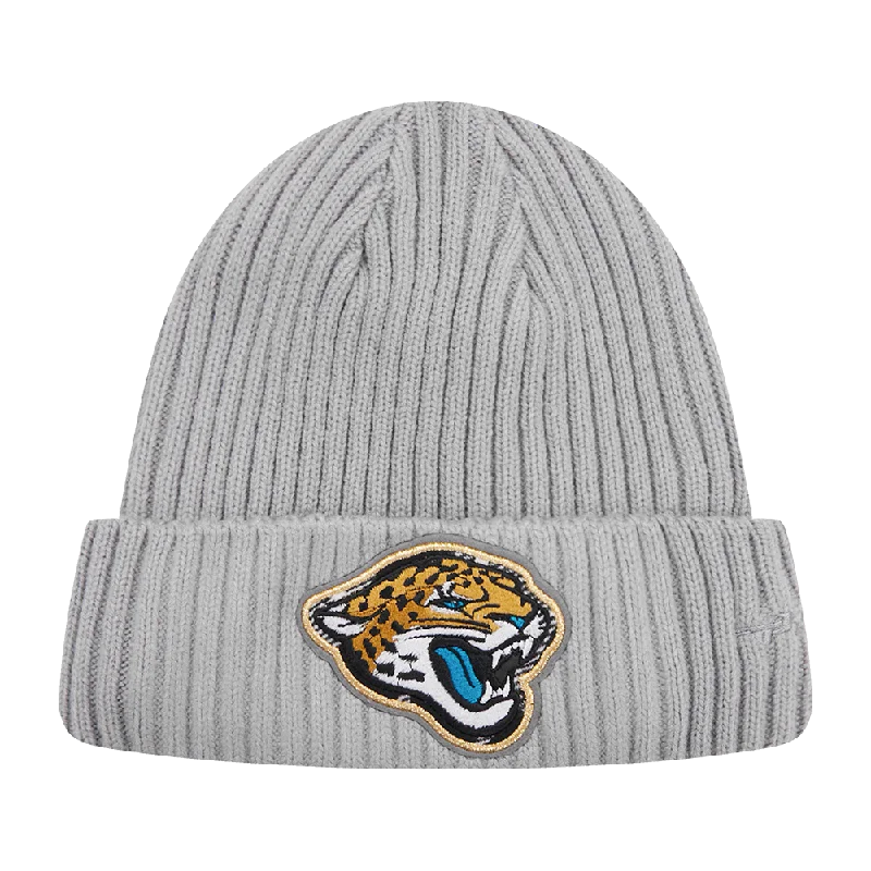 NFL JACKSONVILLE JAGUARS PRO PREP KNIT BEANIE (GRAY)