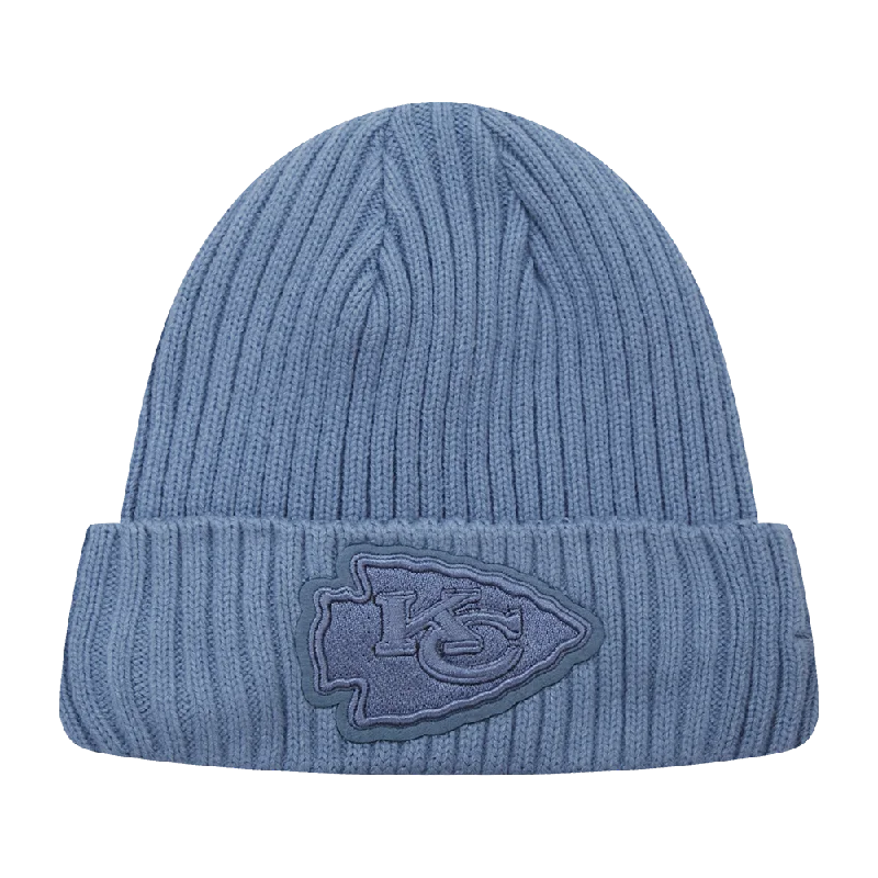 NFL KANSAS CITY CHIEFS NEUTRAL BEANIE (STEEL BLUE)