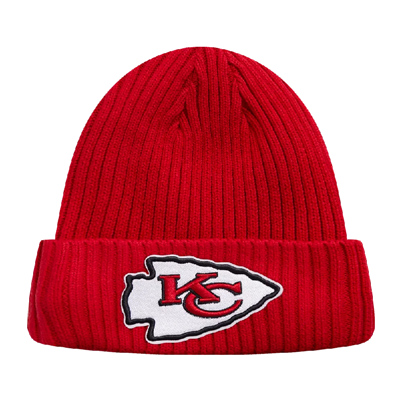 NFL KANSAS CITY CHIEFS KNIT BOX SET BEANIE (RED)