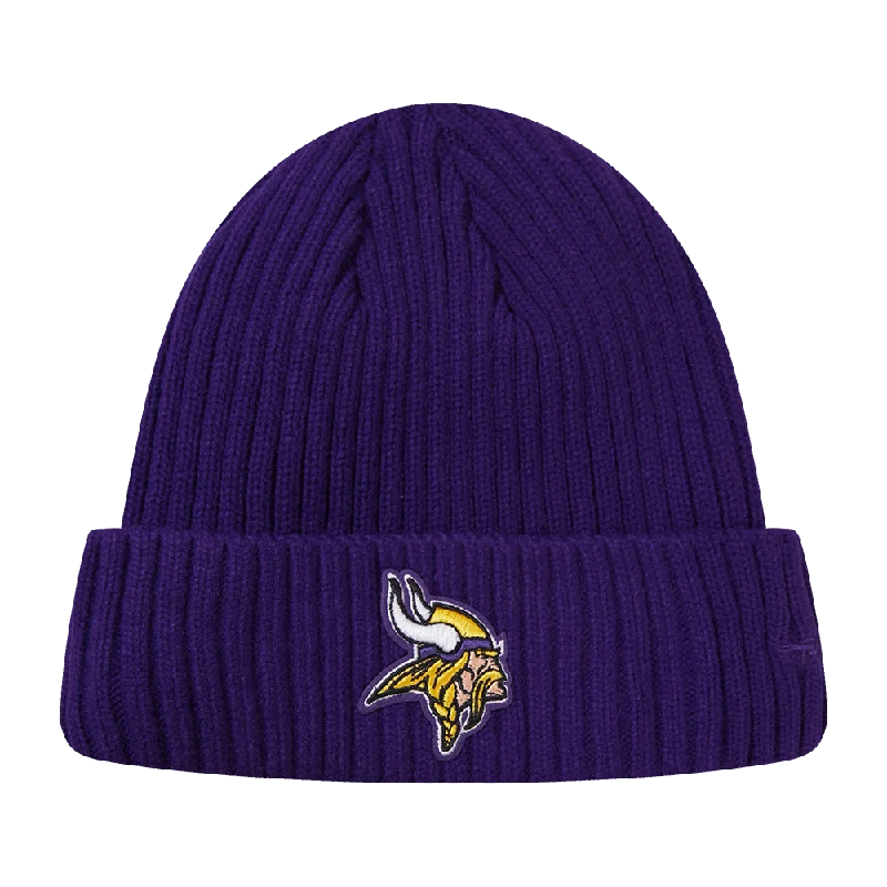 NFL MINNESOTA VIKINGS CLASSIC CORE UNISEX BEANIE (PURPLE)