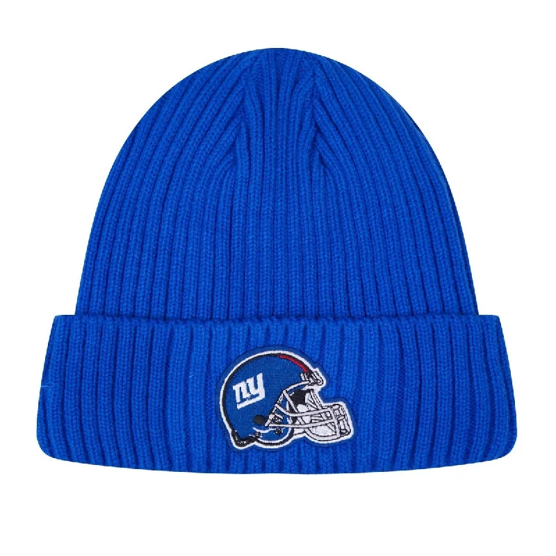 NFL NEW YORK GIANTS MASHUP UNISEX BEANIE (DODGER BLUE)