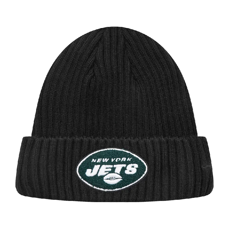 NFL NEW YORK JETS MASH UP BEANIE (BLACK)