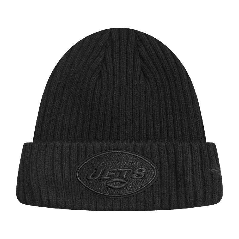 NFL NEW YORK JETS NEUTRAL BEANIE (BLACK)