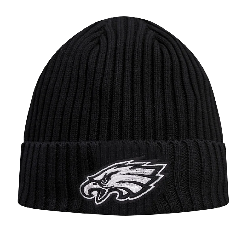 NFL PHILADELPHIA EAGLES KNIT BOX SET BEANIE (BLACK)