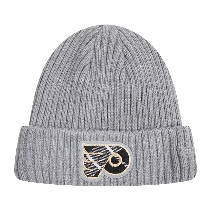 NHL PHILADELPHIA FLYERS PRO PREP KNIT BEANIE (GRAY)