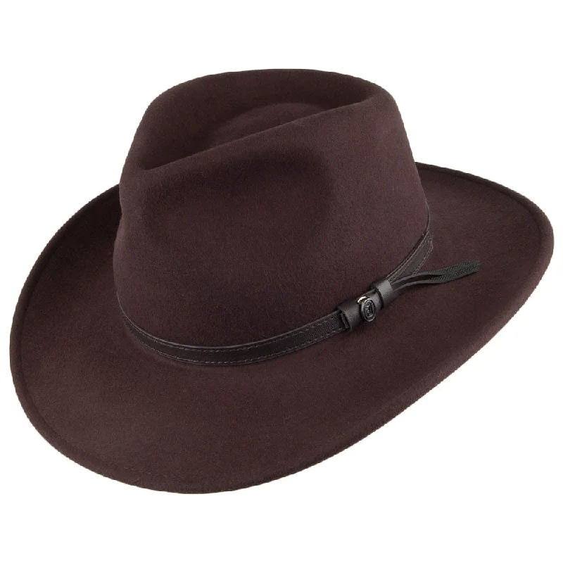 Jaxon & James Crushable Outback Hat Brown Wholesale Pack