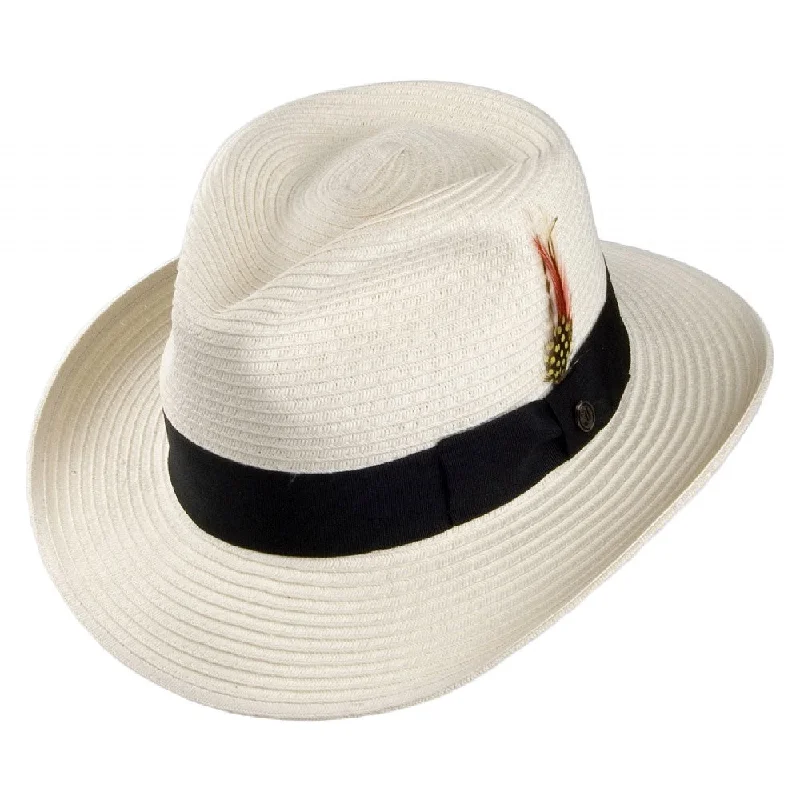 Jaxon & James Summer C-Crown Fedora Ivory Wholesale Pack