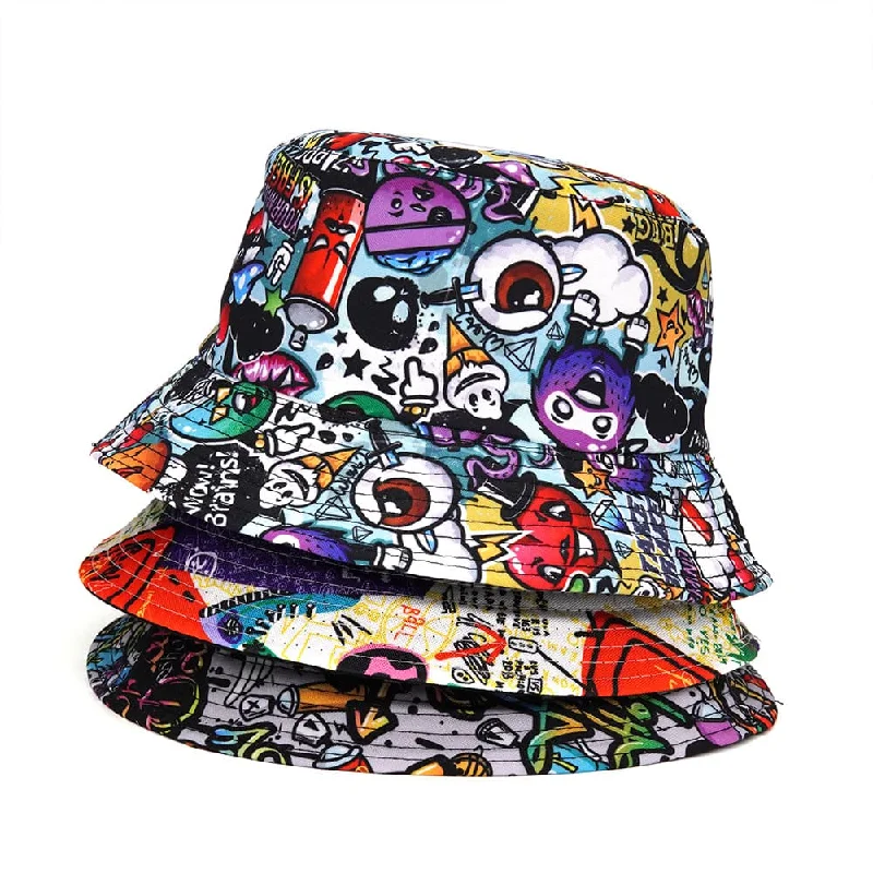 JM Cartoons Cotton Bucket Hat