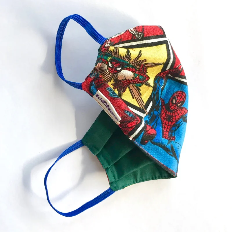 Kids Washable Fabric Face Mask Spiderman