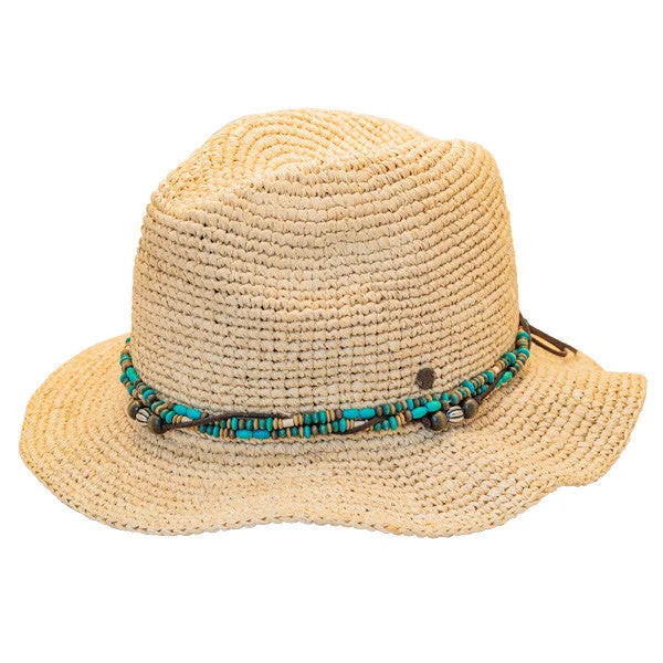 Kooringal - Bora Bora Straw Fedora Hat