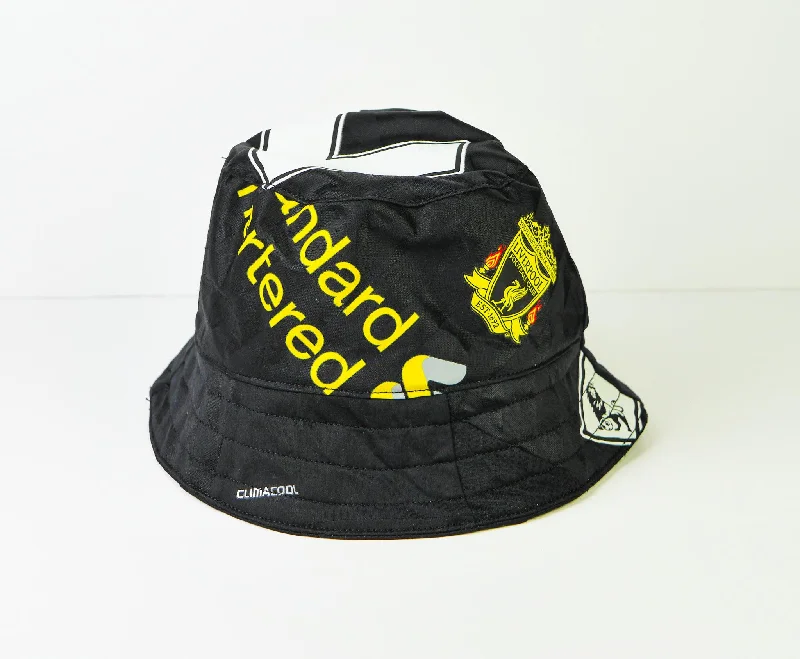 Liverpool Bucket Hat 2011/12 Third Kit - Black/Yellow #7