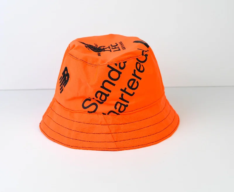 Liverpool Bucket Hat 17/18 Third Kit Neon Orange