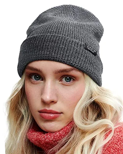 Lvaiz Knitted Beanie Waffle Slouchy Skullcap