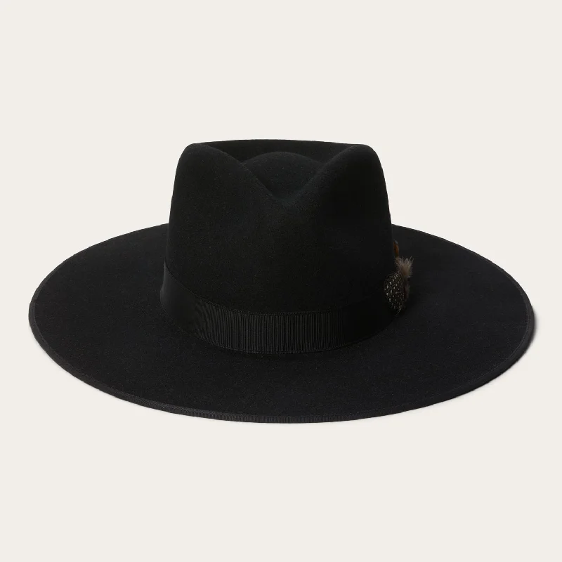 Midtown Wide Flat Brim Hat