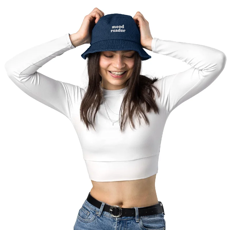 Mood Reader Denim Bucket Hat