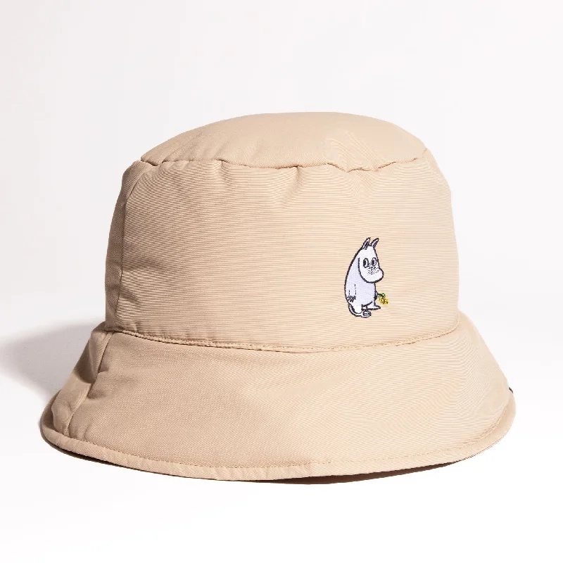 Moomintroll Puffer Bucket Hat - Beige