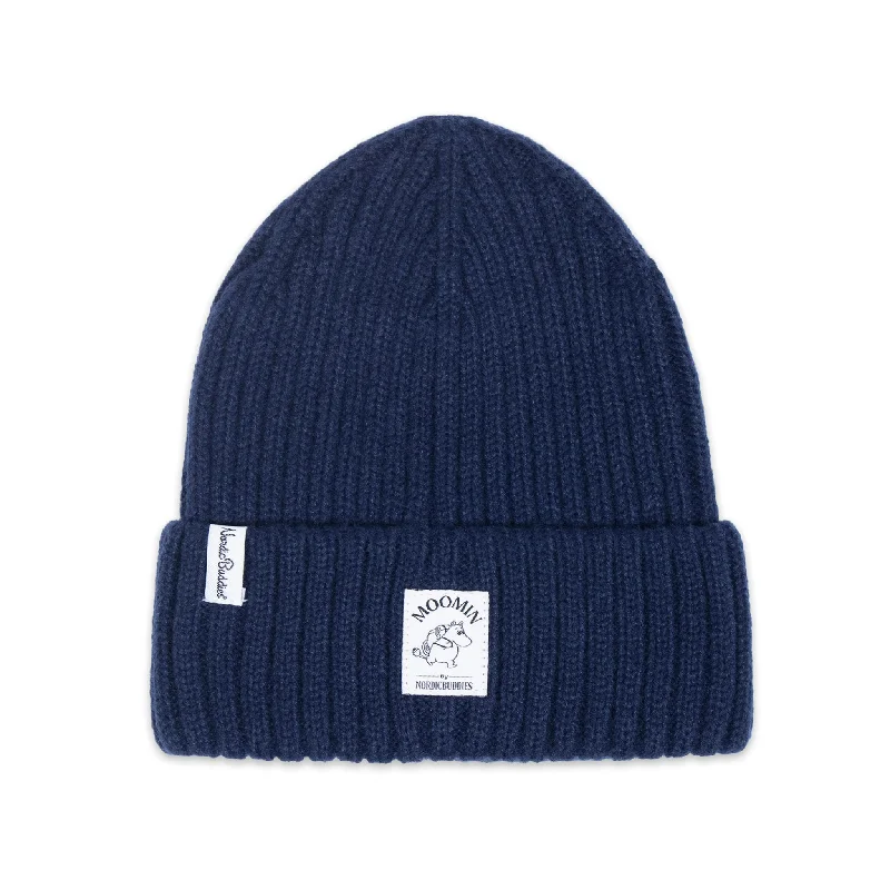 Moomintroll Winter Hat Beanie Adult - Navy