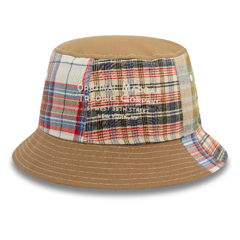 Original Madras Trading Company Beige Bucket Hat