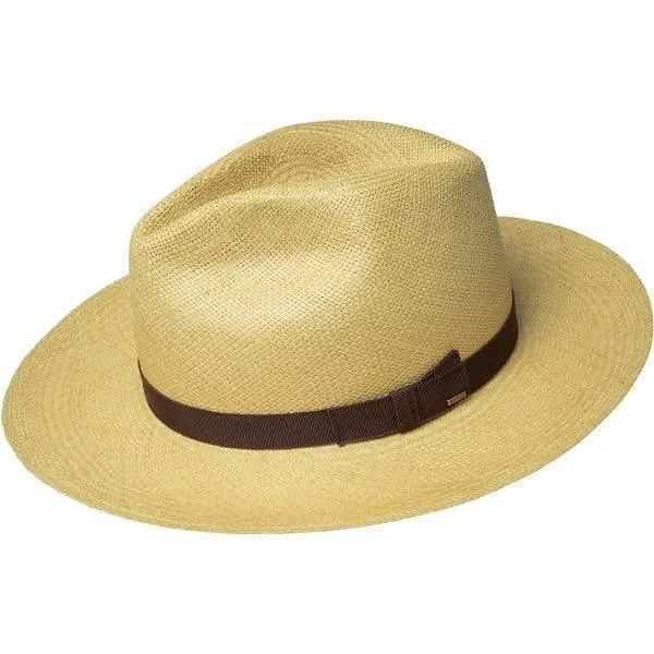 PANAMA STRAW HAT BY Bailey of Hollywood Color Dark Natural with Brown Band