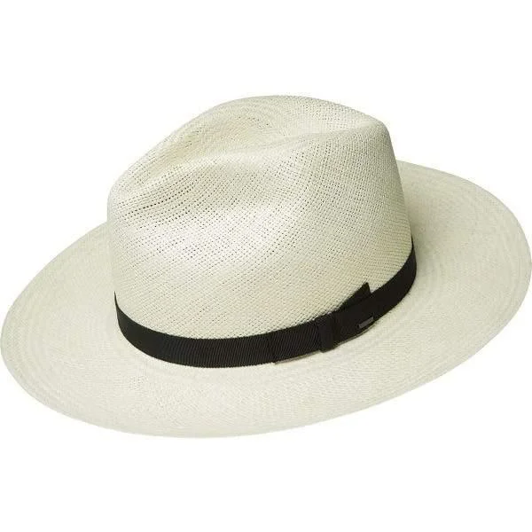 PANAMA STRAW HAT BY Bailey of Hollywood Color White with Black Band