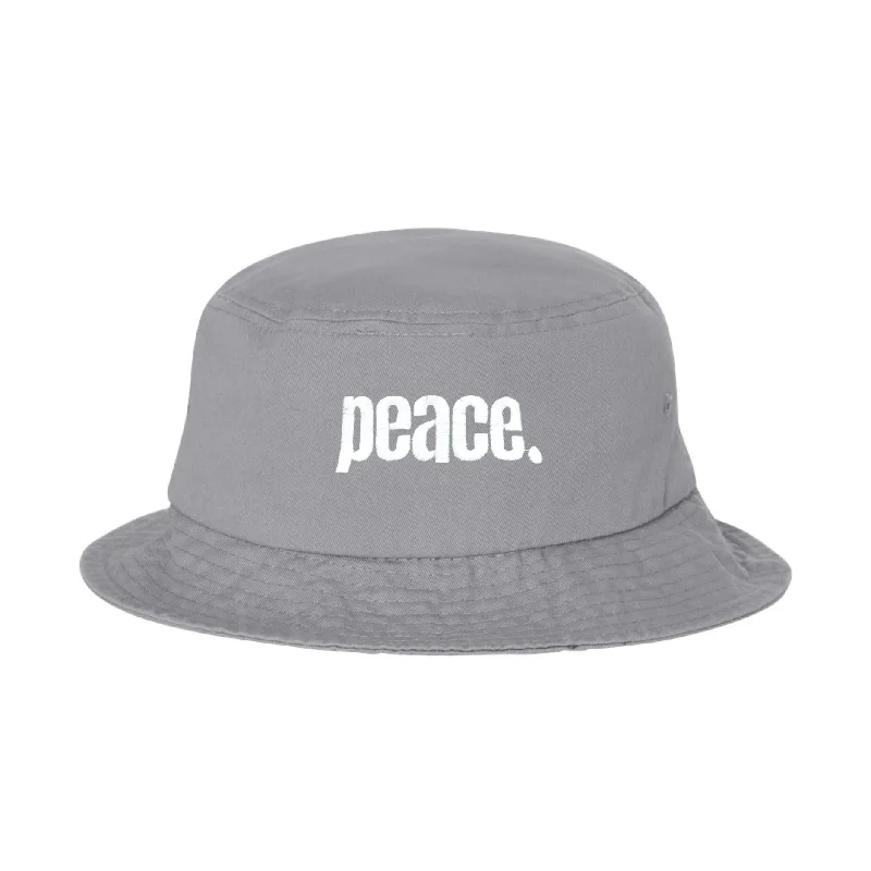 Peace Statement Bucket Hat