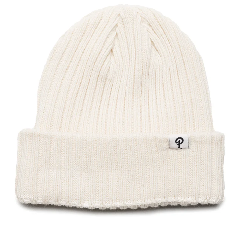 Politics Cuff Beanie - Ivory