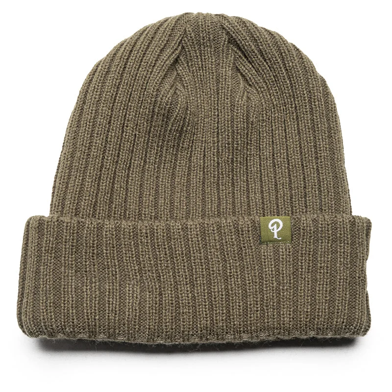 Politics Cuff Beanie - New Olive