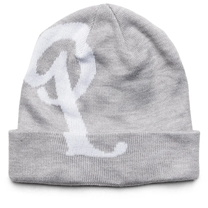 Politics Dart Cuff Beanie - Heather Gray