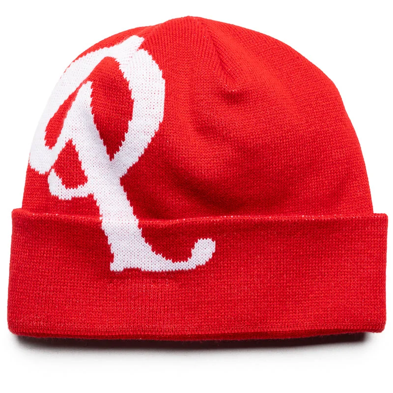 Politics Dart Cuff Beanie - Scarlet