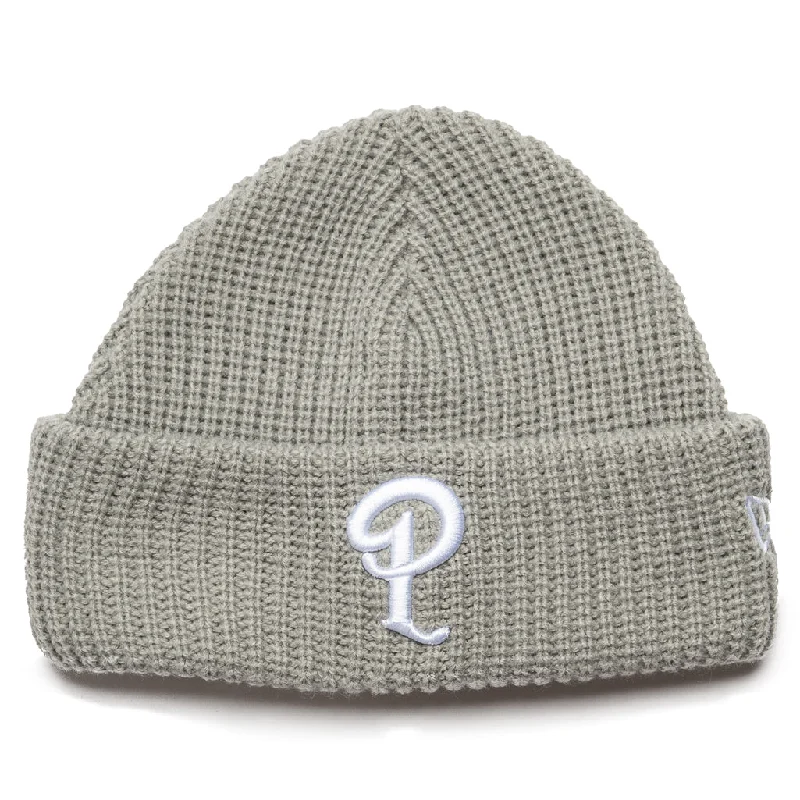 Politics x New Era Knit Skully - Grey